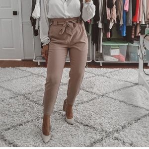 Tan trousers
